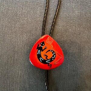 Gecko Southwestern Bolo Tie or Necklace
